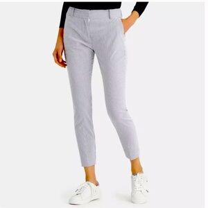 BNWT J.Crew Slim Cropped Cameron Pant in Stretch Seersucker Sz 16